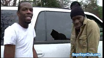 Preview 1 of Zorlam Siki - Huge black stud breeding white gay muscular guy 36