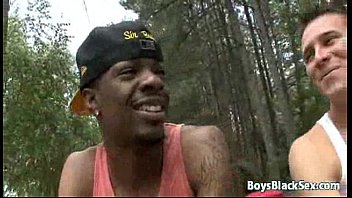 Preview 3 of Rion King Videos - Black boy and white guy in interracial gay scene 14