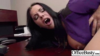 Preview 2 of Pretty Pus - Sex In Office With Big Melon Boobs Worker Girl (diamond kitty) movie-13