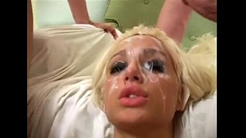 Preview 3 of Wwxxxvdo Hd - Blonde Dimwit Bukkake