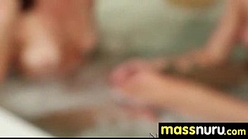 Preview 3 of Girl Fuck The Guy - slippery massage with happy end 11