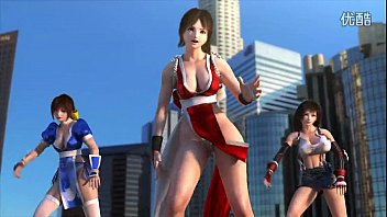 Preview 3 of Cate Blunchet - Animation hot dance不知火舞、蒂法和霞的跳舞