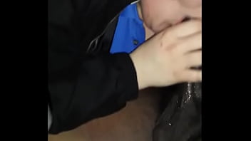 Preview 4 of Very Big Boobs Bounching - Chubby gal eating a black dick for dinner