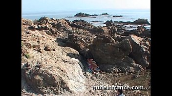 Preview 3 of Xxnx Ebony Black Girls - Amateur couple doing anal sex on a beach