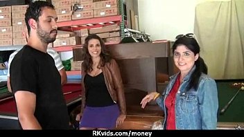 Preview 1 of Lesbian Sebduction - Sexy wild chick gets paid to fuck 13