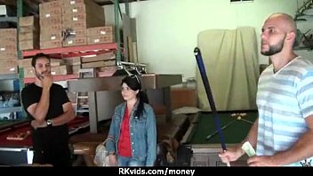 Preview 4 of Lesbian Sebduction - Sexy wild chick gets paid to fuck 13