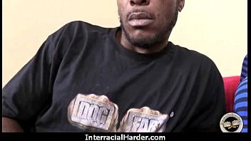 Preview 1 of Raceplay For Black Girl - Hard Sex From A 12 Inch Black Dick 11