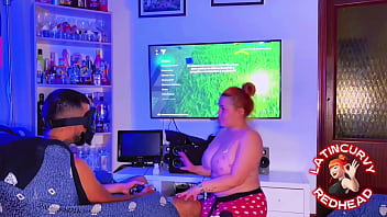 Preview 1 of Gym Trening Sex - Stepsister: stop playing PS5 and fuck me non-stop - Family Relationship