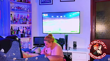 Preview 4 of Gym Trening Sex - Stepsister: stop playing PS5 and fuck me non-stop - Family Relationship