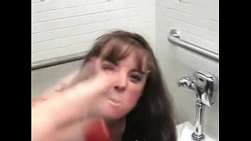 Preview 1 of Dubai Nuru Massage - Airport Bathroom Peesearch.net Video -Porn Star Movies Zoe Flashes Big Tits