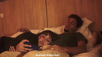 Preview 2 of Anjel Allwood - No puedo dejar de tocarme y tuve que poner mi pene en la boca de mi hermanastra (por poco nos descubren) FANTASIAHARDCORESEX