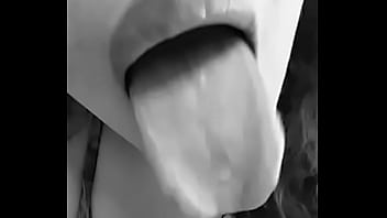 Preview 3 of Trannystep - Long spanish tongue