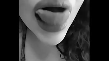 Preview 1 of Trannystep - Long spanish tongue