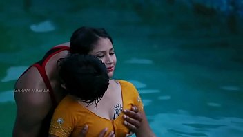 Preview 2 of Woman Urethra Insertion - Hot Mamatha romance with boy friend in swimming pool-1