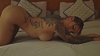 Preview 2 of Brother Fuck Disters Ass - SANKTOR - TATTOOED FLEXIBLE STRIP DANCER MASTURBATES