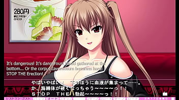 Preview 2 of Beautiful Cuple Sexy Fuk - Ijira Rental - Miyuki Route Part 3 - Jacked Off In a Restaurant Booth