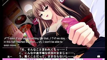 Preview 3 of Beautiful Cuple Sexy Fuk - Ijira Rental - Miyuki Route Part 3 - Jacked Off In a Restaurant Booth