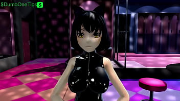 Preview 1 of Condom Xvideo Hd - Kalis shift at the stripclub (RWBY)