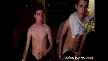 Preview 2 of Night Nidia Firts Seys Xxx - Boys Jerksoff each other on webcam