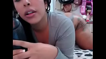 Preview 2 of Mycister - dreadlocks pretty black mixed girl camming