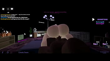 Preview 1 of Anjalena Joules - pawg blonde fucking with her black BBC friend roblox rr34