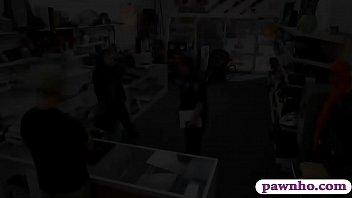 Preview 1 of Alina Lopez And Nicole - Couple bitches try to steal and one of them gets fucked