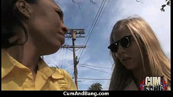 Preview 2 of How To Sip Boobs Shemal - Amazing ebony in gangbang interracial fucking 5