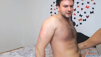 Preview 3 of Xxx Gay Sex Vidio Hd 2018 New - Blonde camslut gets creampeid and sucks dick on cam