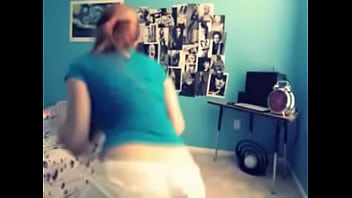 Preview 3 of Indiyan Teen Fakking - Redhead with round bum shakes like a pro