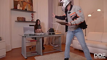 Preview 4 of Spici Dating Website - Signature Required - Delivery Guy Gets Blowjob in Office