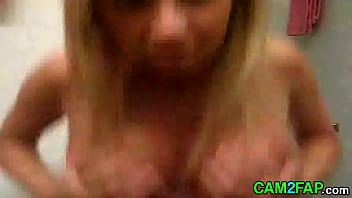 Preview 4 of Xxx Feyt - Blonde Teen Shows Huge Tits Webcam Porn