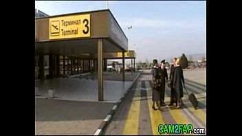Preview 1 of Gemendo Coroa Brasileira - Russian Stewardess Free Party Porn Video