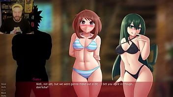 Preview 1 of Doggy Sec - This My Hero Academia Game is Too Much (My Tuition Academia)