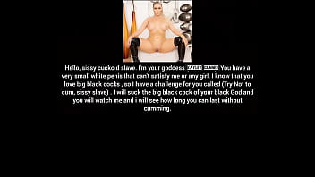 Preview 1 of Basy Girl - Try Not To Cum! Whiteboi Challenge ( sissy slave )