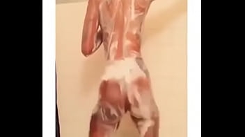 Preview 4 of Sexy Womens Boob - Chica bailando en la ducha