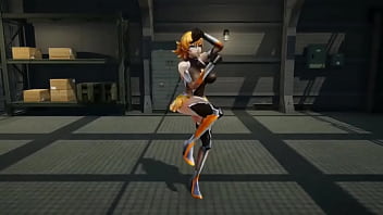 Preview 2 of Pamela Standing - Taimanin mmd Sakura Igawa Girls