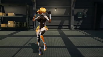 Preview 3 of Pamela Standing - Taimanin mmd Sakura Igawa Girls