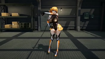Preview 1 of Pamela Standing - Taimanin mmd Sakura Igawa Girls