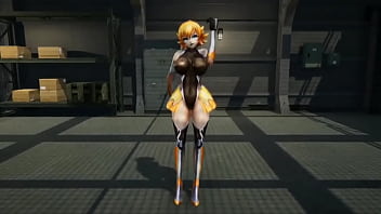 Preview 4 of Pamela Standing - Taimanin mmd Sakura Igawa Girls