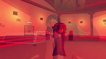 Preview 1 of Dady Fukme - 20 years old cat girl in rec room VR [ SEX DANCE ]