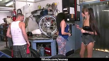 Preview 1 of Seachrough Peptide Rope Tied - Amateur lets the pussy talk 7