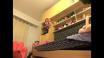 Preview 2 of Girl With Big Black - amateur sofi mora playing on live webcam