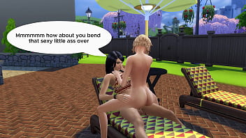 Preview 3 of Mom Son Sleeping Full Hd - Futa MILF has affair with the neighbor&#039_s daughter