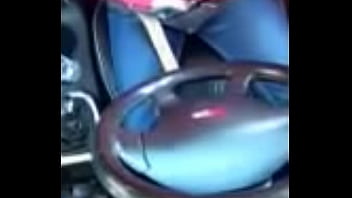 Preview 3 of Father And Touther - Hidden visor cam catches wife masturbating to and from work