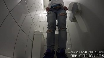 Preview 1 of Stiil Vagina - Young College Brunette Playing Around In The Toilet