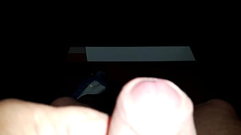 Preview 1 of Black Teen Creamy Dolor - Un peu jouer avec mon p&eacute_nis-A bit of playing with my penis
