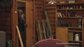 Preview 2 of Homemade Dog Knots Girl - Horny Lesbian Madame Masturbates While Watching Busty Slave Undressed