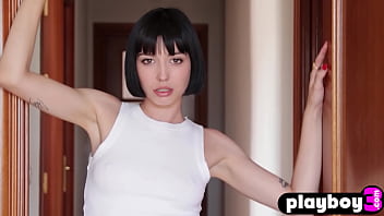 Preview 1 of Koi Kush - Sexy short hair MILF model Sophia looks amazing while posing totally naked