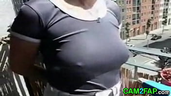 Preview 1 of A Girl Fucking By His Bulldog - Nice Tits Free Amateur Nipples Porn Video