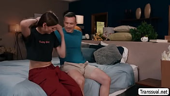 Preview 1 of 3d Sex Hd Vidoes - Shemale brunette loves getting ass pound by bigcock